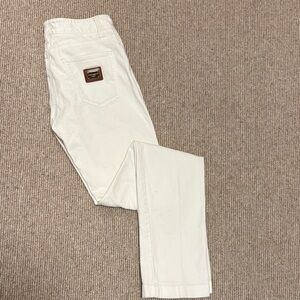 Dolce & Gabbana White Jeans